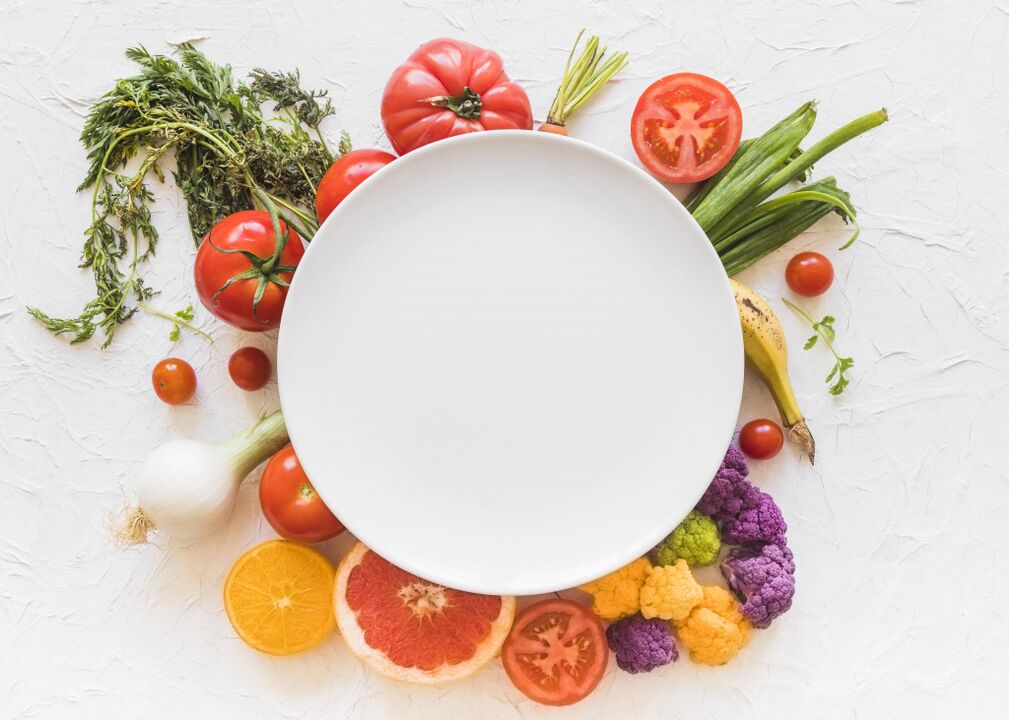 Diet with arthrosis of the knee joint